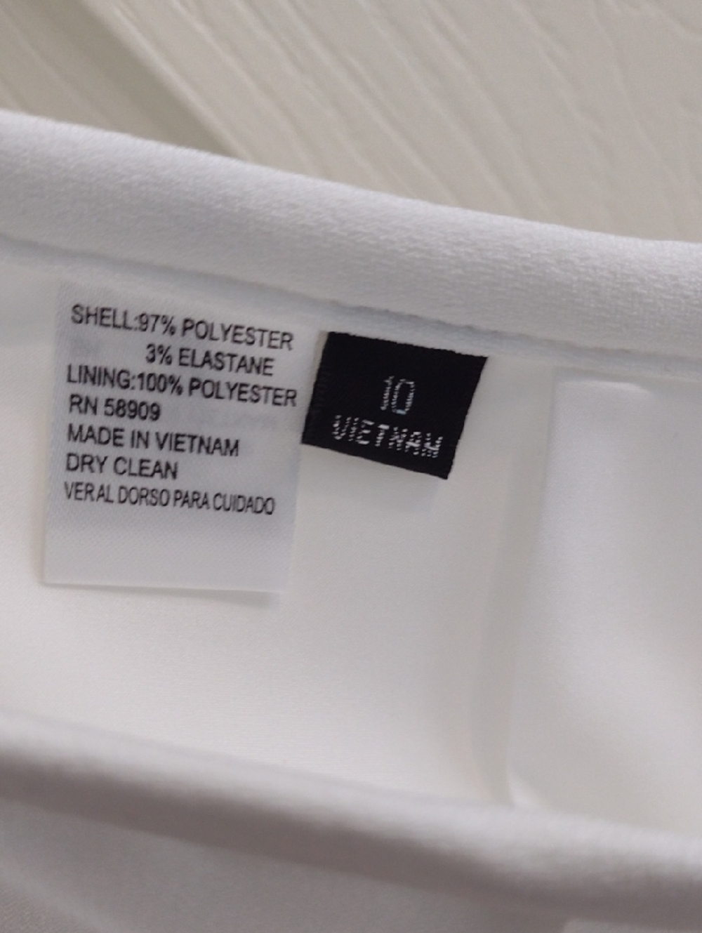 Preston & York White Pencil Skirt - Picture 3 of 4